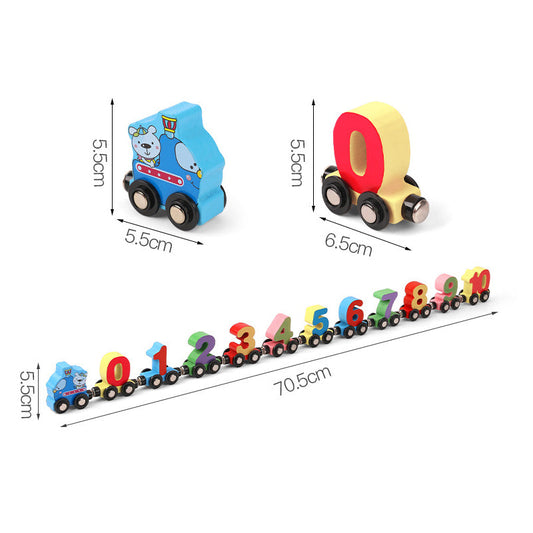 Counting Train™ - Zahlenzug aus Holz
