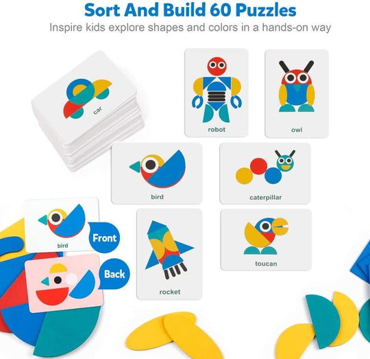 MindShapes™ - Montessori-Lernpuzzle-Set