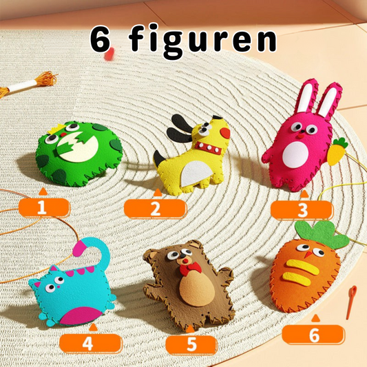 Milo & Moon – 3D-Stickerei-Bastelset
