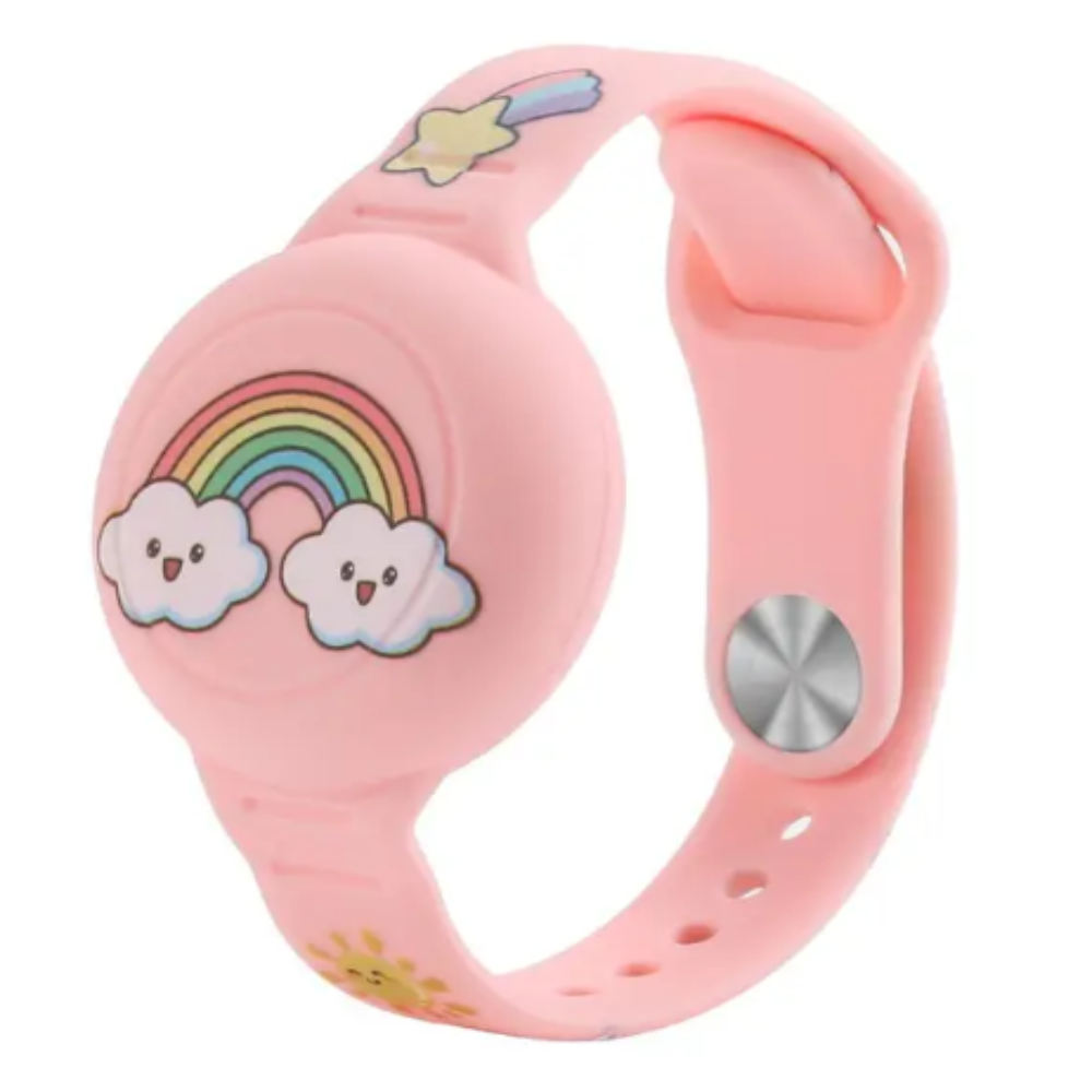 DinoSafe™ – GPS Kinderarmband kompatibel mit AirTag