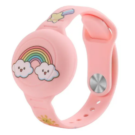 DinoSafe™ – GPS Kinderarmband kompatibel mit AirTag