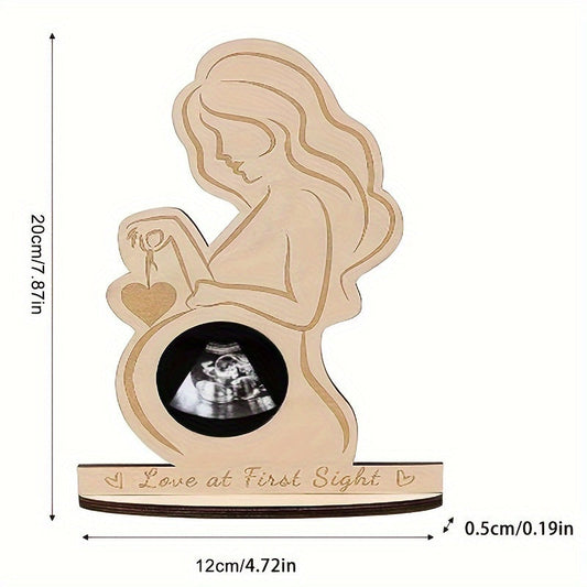 HeartPrint™ – Baby Echo-Fotografien aus Holz