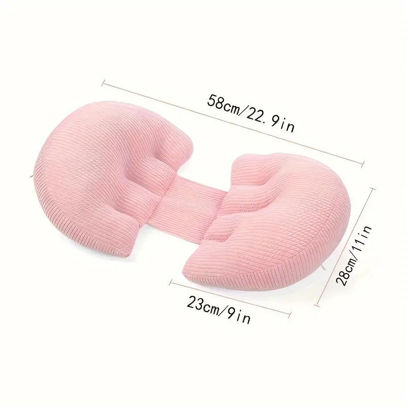 MammaNest™ Schwangerschaftskissen – Ergonomisches Ganzkörperkissen für erholsame Nächte