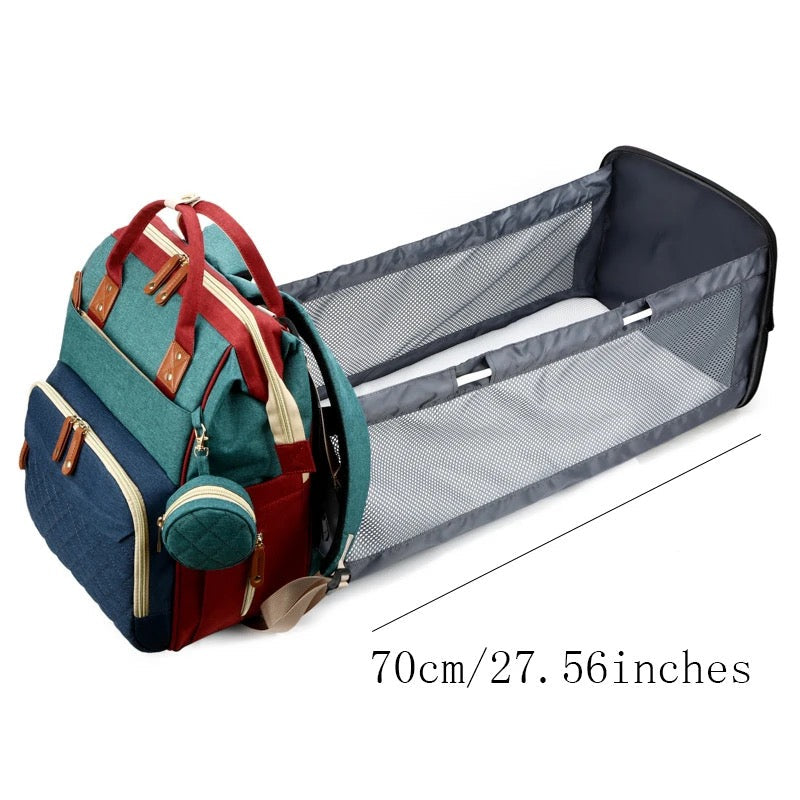 NestAway™ – Reisefreundliche Wickeltasche und Reisebett - Baby Essentials