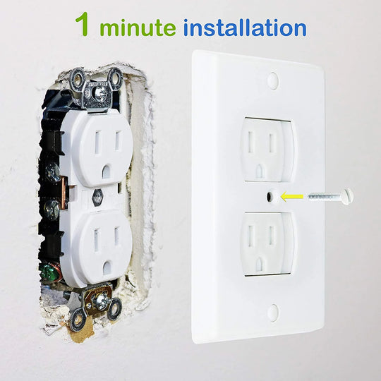 PlugSafe™ – Der selbstschließende Steckdosenschutz