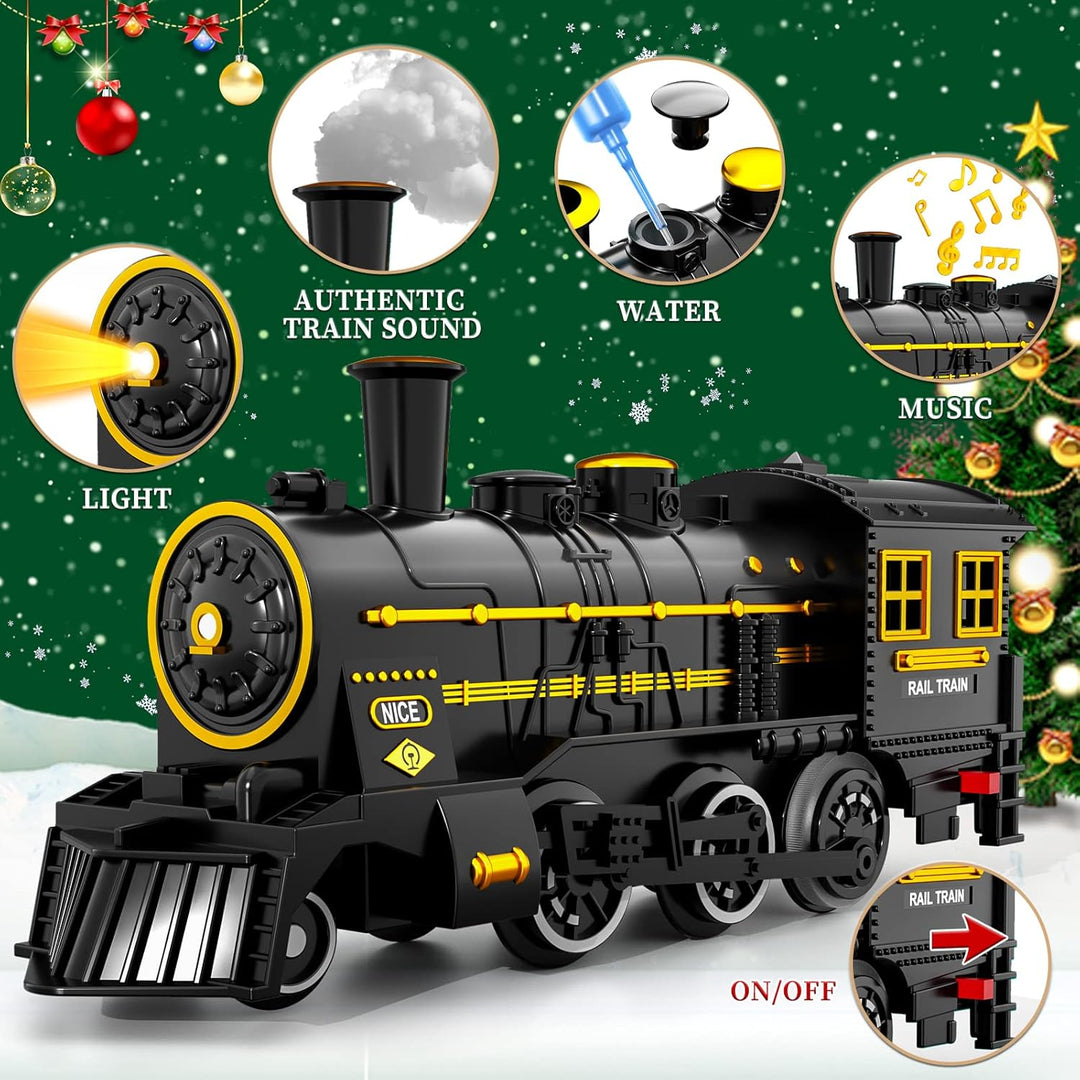 SteamDream™ – Magisches klassisches Dampfeisenbahn-Set für Kinder