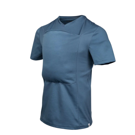 T-Shirt mit Kängurutasche
