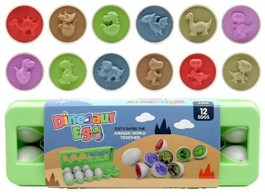 Montessori Matching Eggs - Pädagogisches Geschenk für Kinder
