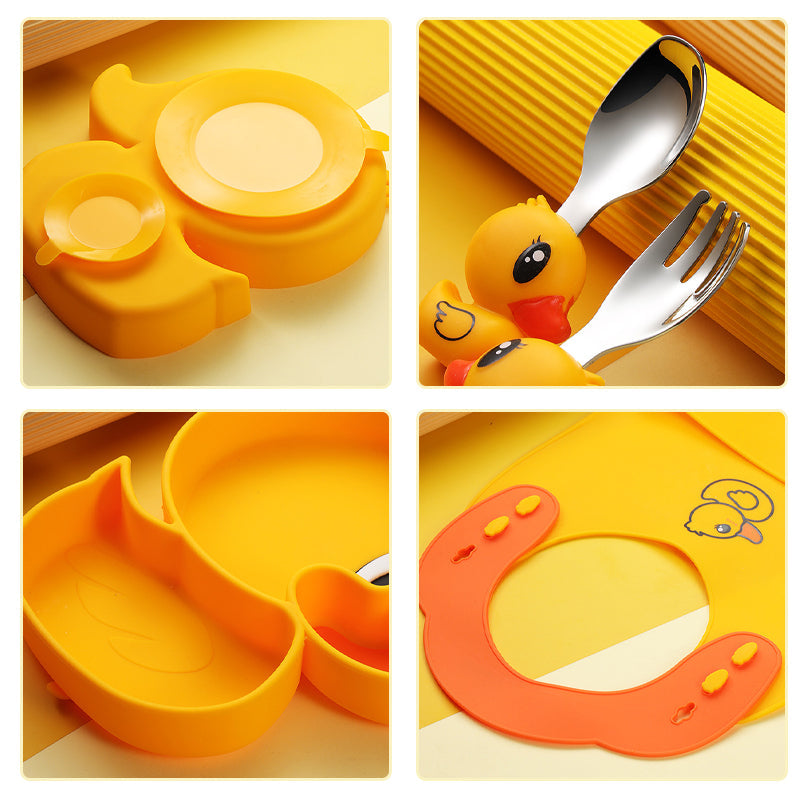 StickySnack™ – Das Silikon-Fütterungsset für Babys und Kleinkinder