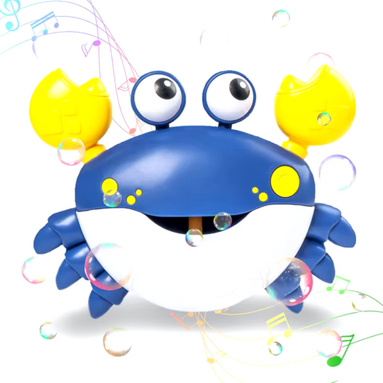 BubbleBeats™ Krab – Interaktives Badspeelzeug mit Musik & Seifenblasen