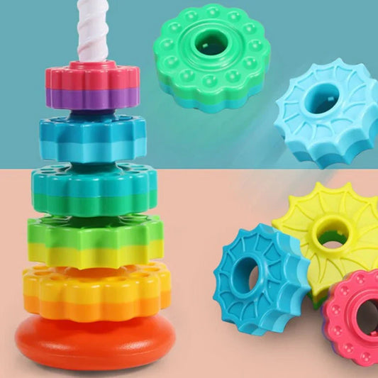 Spinning Tower mit Farben