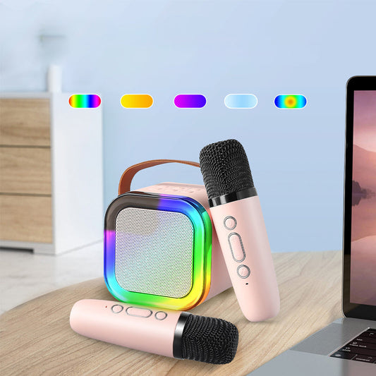 MelodyMates™ | Mini-Karaoke-Set - kabellose Mikrofone