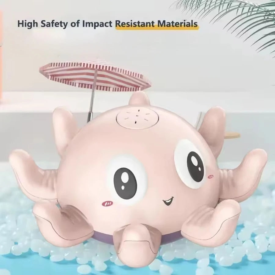 SplashGlow™ - Badfontäne – Interaktives Badespielzeug mit Licht & Wasser