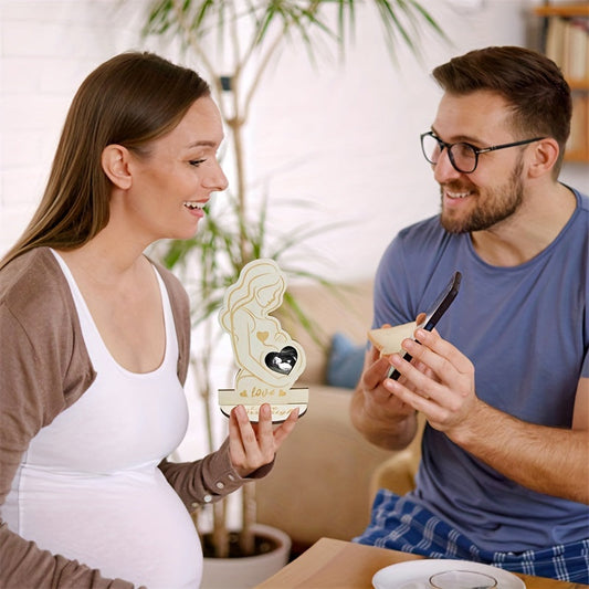 HeartPrint™ – Baby Echo-Fotografien aus Holz