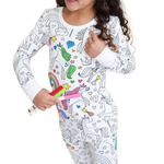 DreamDoodle™ | Malbarer Kinderpyjama