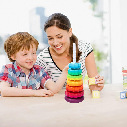 Spinning Tower mit Farben