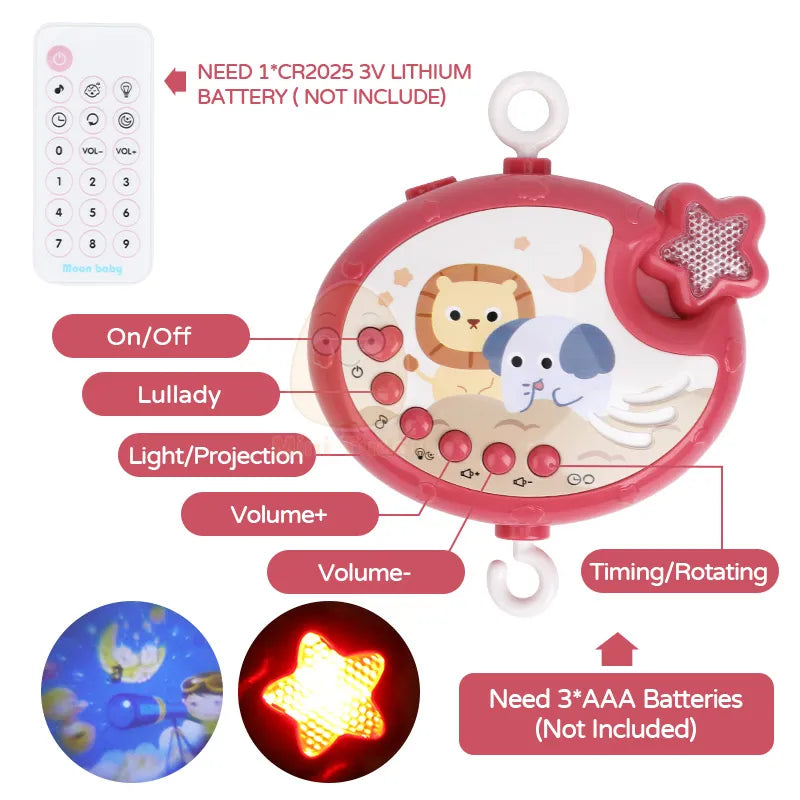 DreamSoother™ – Magisches Musik-Mobile