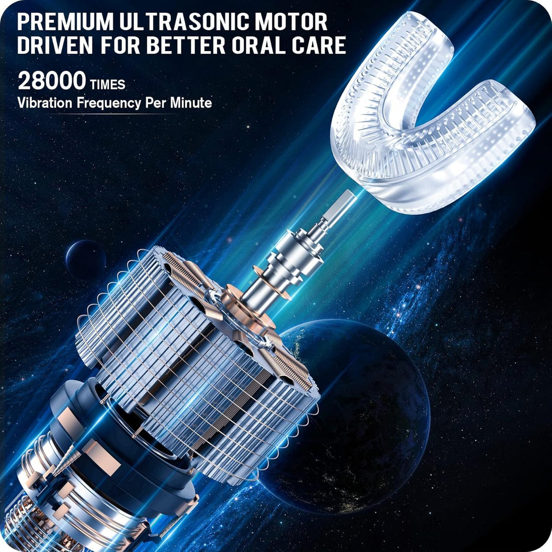 MiloBrush™ Astro Edition – Elektrischs Chindertandbürschtli Set (6–12 Jahr)