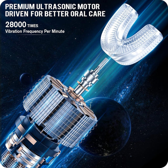 MiloBrush™ Astro Edition – Elektrischs Chindertandbürschtli Set (6–12 Jahr)