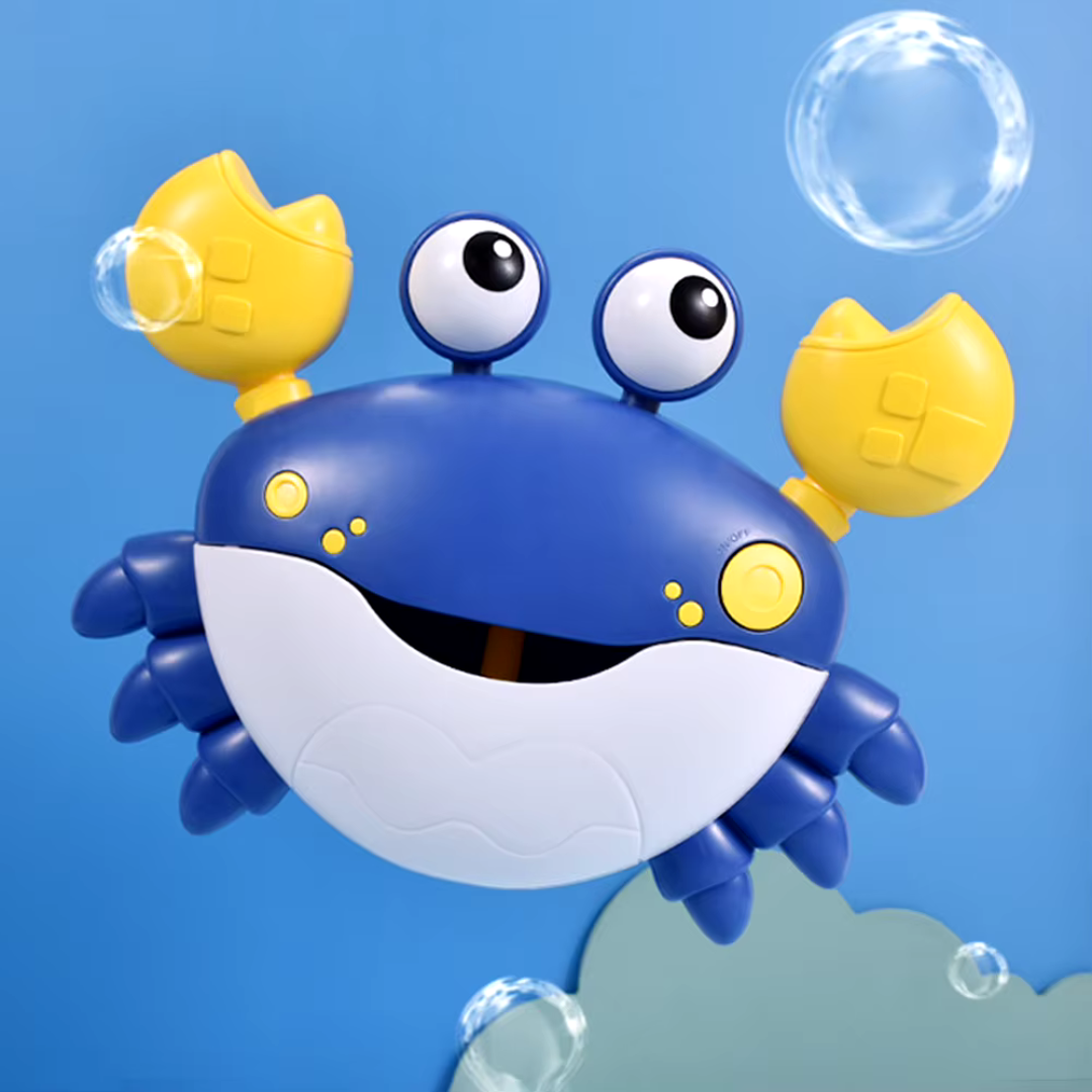 BubbleBeats™ Krab – Interaktives Badspeelzeug mit Musik & Seifenblasen