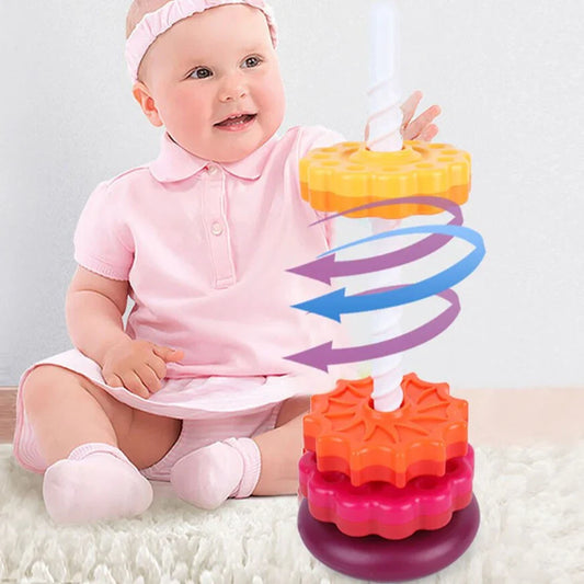 Spinning Tower mit Farben