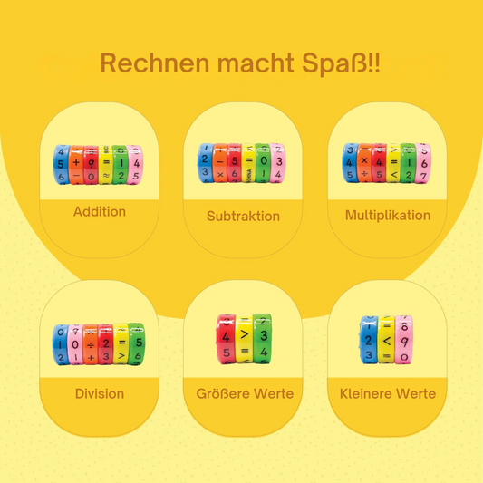 Milo&Moon™ Magnetisches Mathematik-Spielset