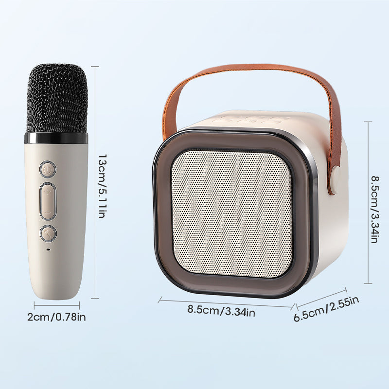 MelodyMates™ | Mini-Karaoke-Set - kabellose Mikrofone
