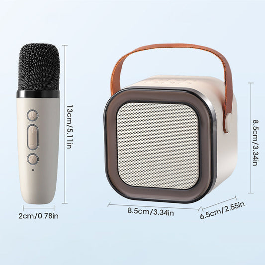 MelodyMates™ | Mini-Karaoke-Set - kabellose Mikrofone