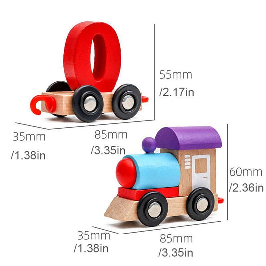 Counting Train™ - Zahlenzug aus Holz