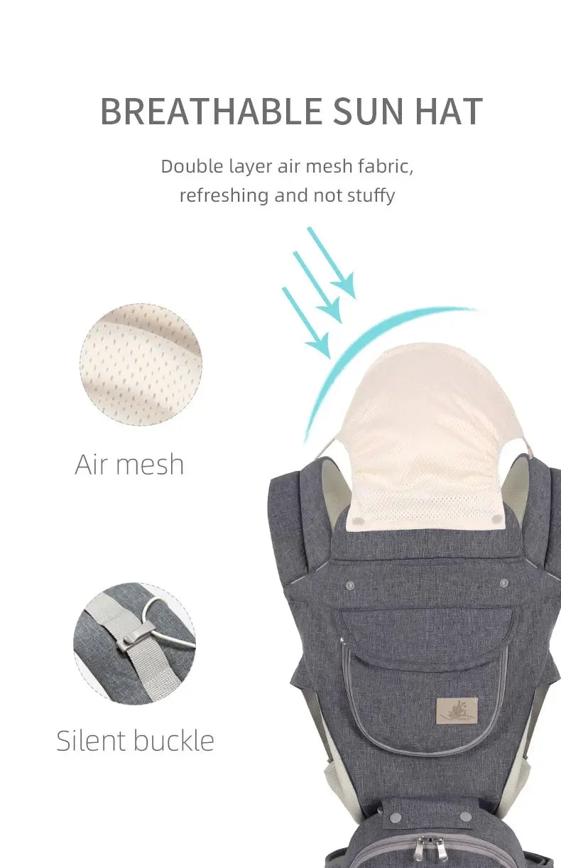 SnuggleNest™ – Ergonomische Babytrage für Eltern und Babys