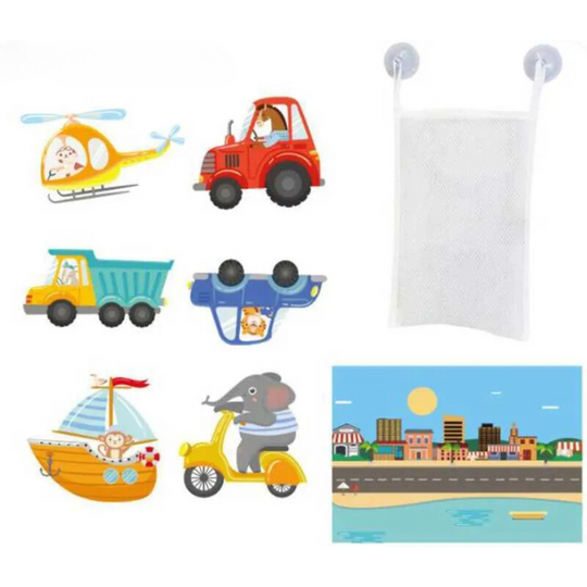 AquaZoo™ – Badpuzzle für Baby & Kleinkind aus Schaumstoff