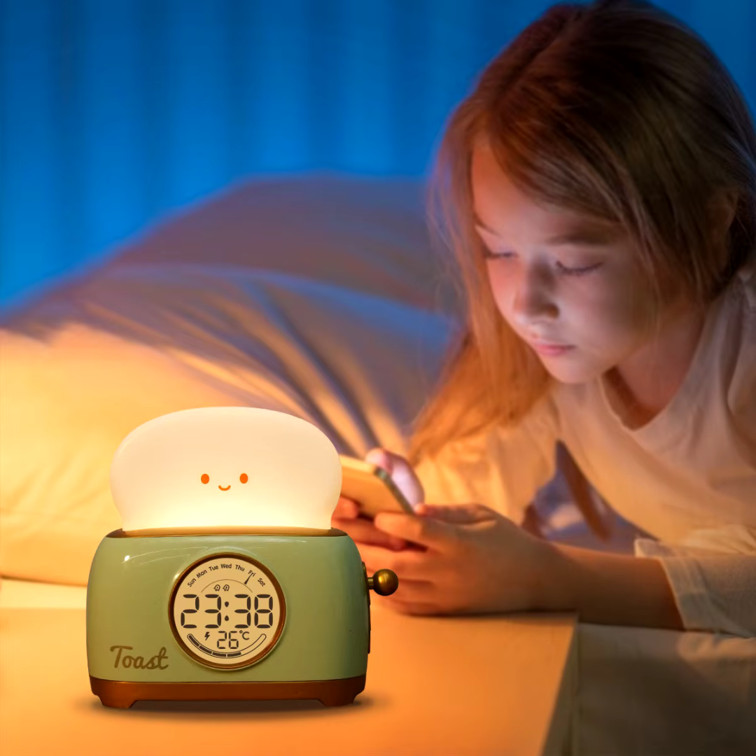 LumiClock™ - Kinderwecker mit Nachtlicht und LED