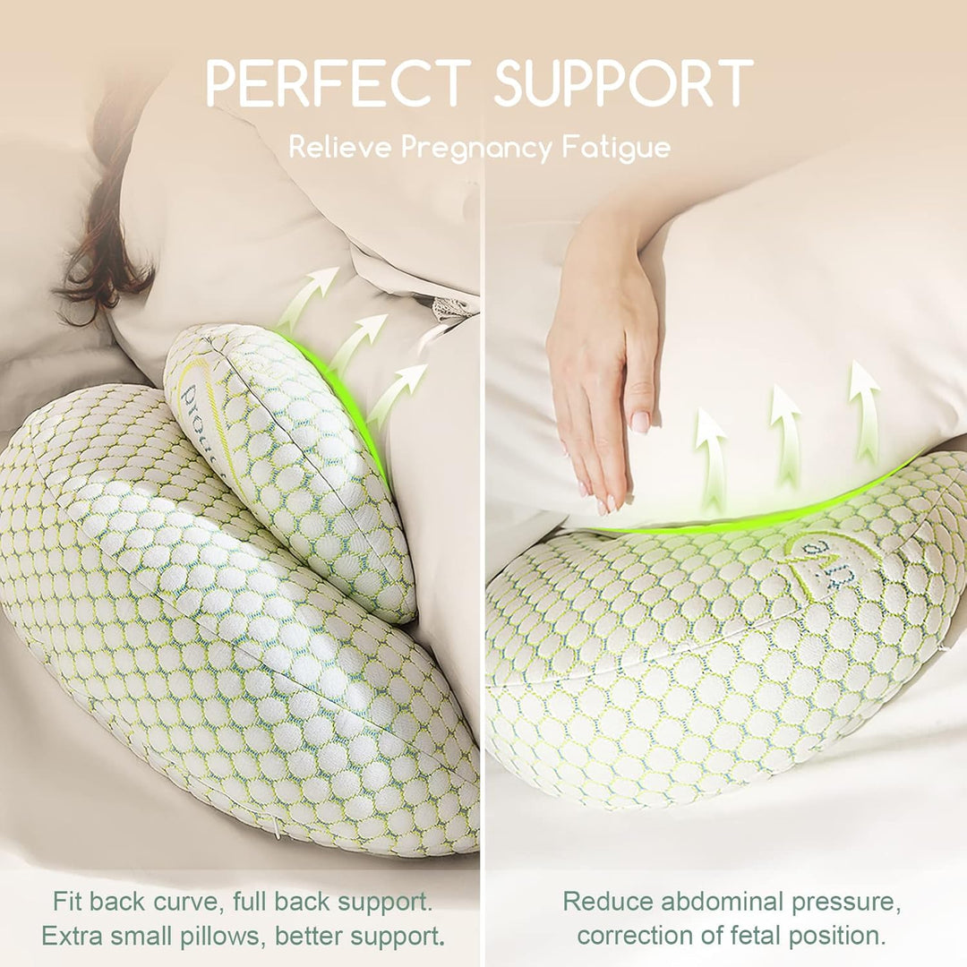 DreamBelly™ Schwangerschaftskissen – Optimale Unterstützung für Bauch & Rücken