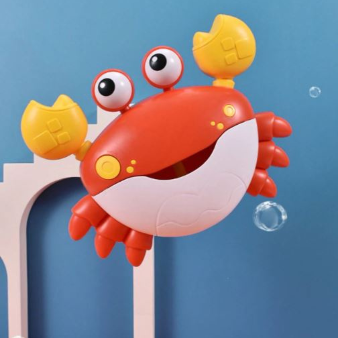 BubbleBeats™ Krab – Interaktives Badspeelzeug mit Musik & Seifenblasen