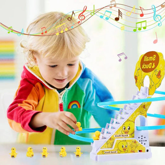 QuackyTrack™ - Enten-Treppenrutsche für Kleinkinder