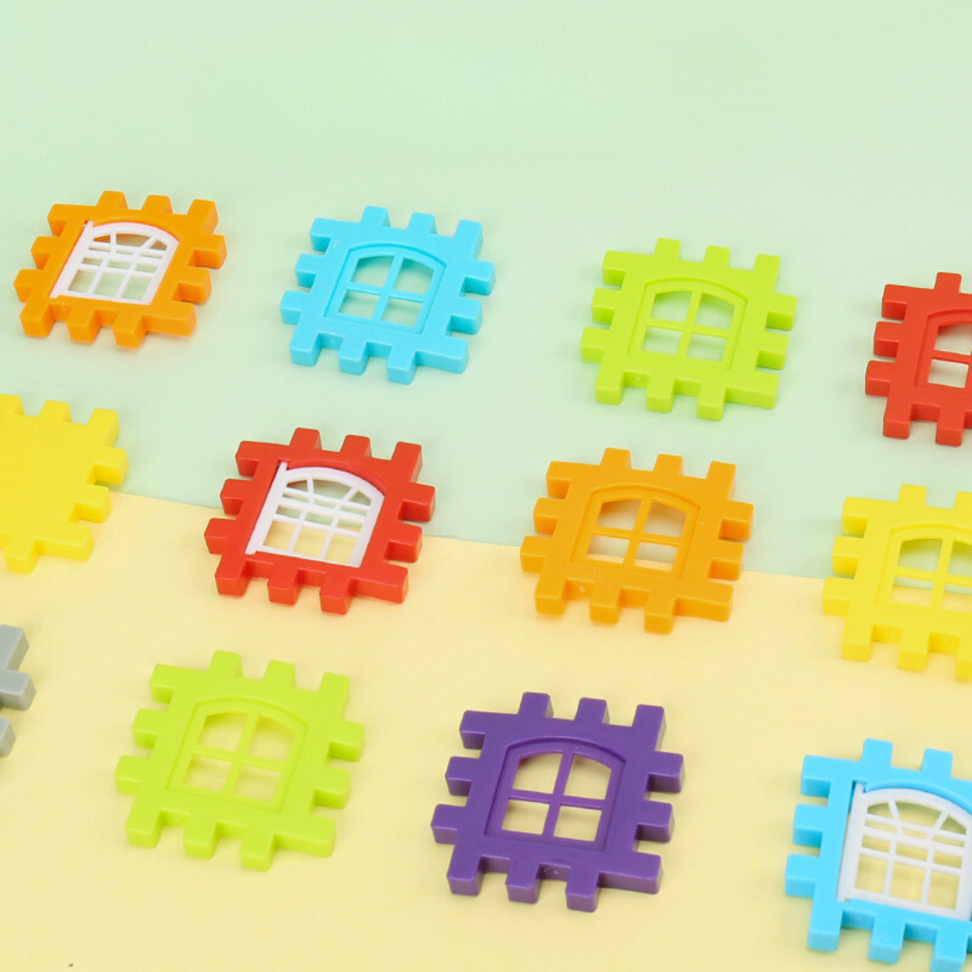 WindowBlocks™ - Montessori Fenster-Baustei-Holzspielzeug Chind