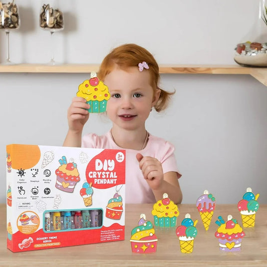 Kristallkunst – Kreativset für Kinder