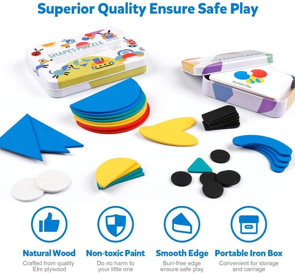 MindShapes™ - Montessori-Lernpuzzle-Set