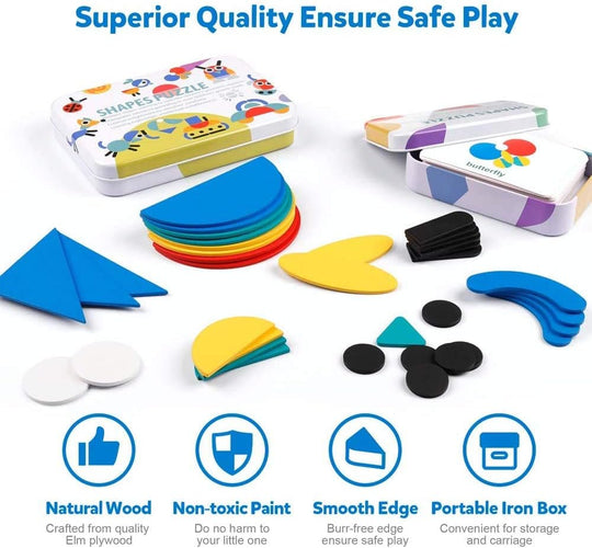 MindShapes™ - Montessori-Lernpuzzle-Set