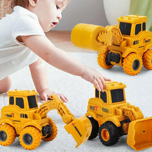 MiniBuildz™ – Baufahrzeuge im Einsatz – Spielzeugbagger