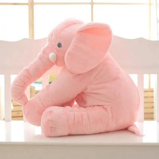 CuddlePhant™ Plüsch-Elefantenkissen – Sanftes Kuscheltier & Schlafbegleiter