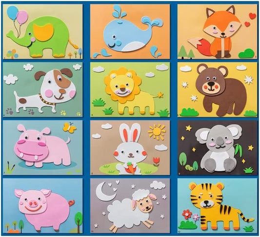 StickieTales™ – Kreative 3D-Sticker-Puzzles aus Schaumstoff