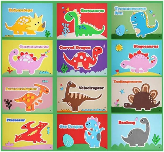 StickieTales™ – Kreative 3D-Sticker-Puzzles aus Schaumstoff