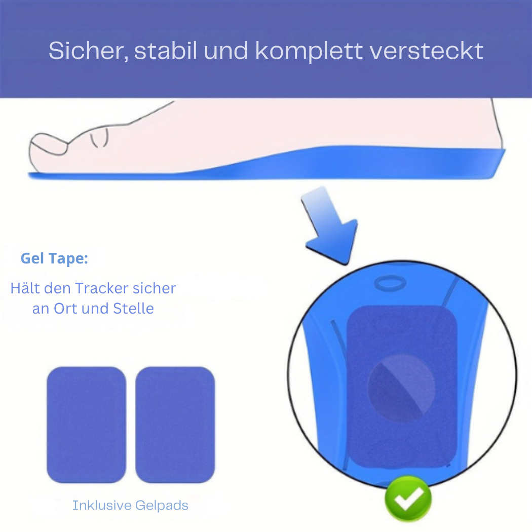MiloTrack -GPS Kinderschuhsohle