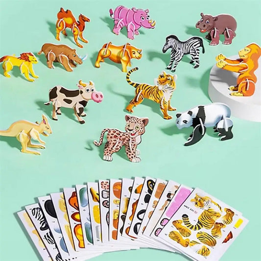 CritterCrafters™ – 3D-Tierpuzzles!
