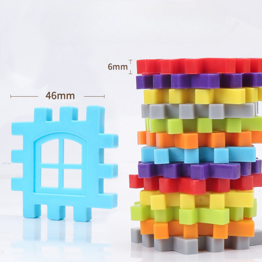 WindowBlocks™ - Montessori Fenster-Baustei-Holzspielzeug Chind