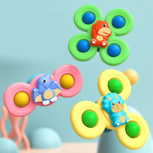 Spin & Play™ – Sensorisches Baby-Spinner-Set (3 Stück)