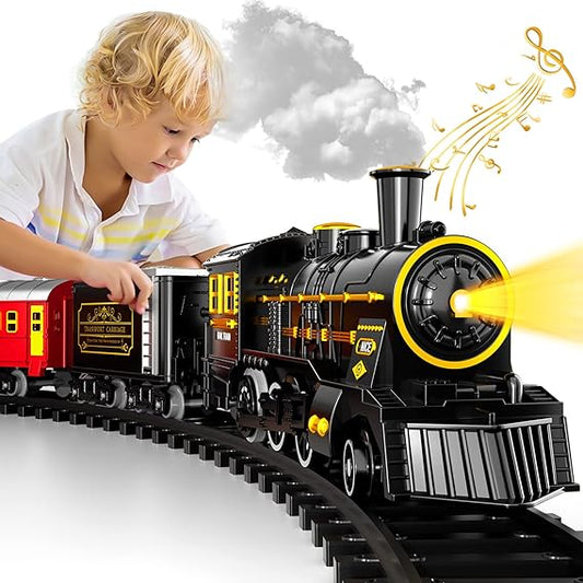 SteamDream™ – Magisches klassisches Dampfeisenbahn-Set für Kinder