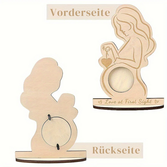 HeartPrint™ – Baby Echo-Fotografien aus Holz