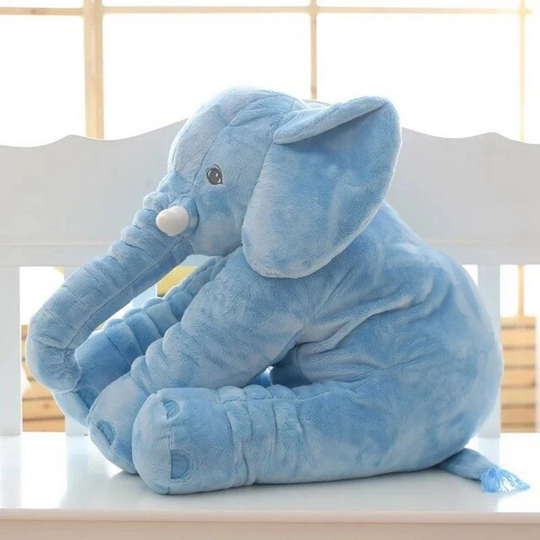 CuddlePhant™ Plüsch-Elefantenkissen – Sanftes Kuscheltier & Schlafbegleiter
